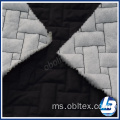 OBL20-Q-043 Fabrik Memori Poliester untuk Coat Quilting